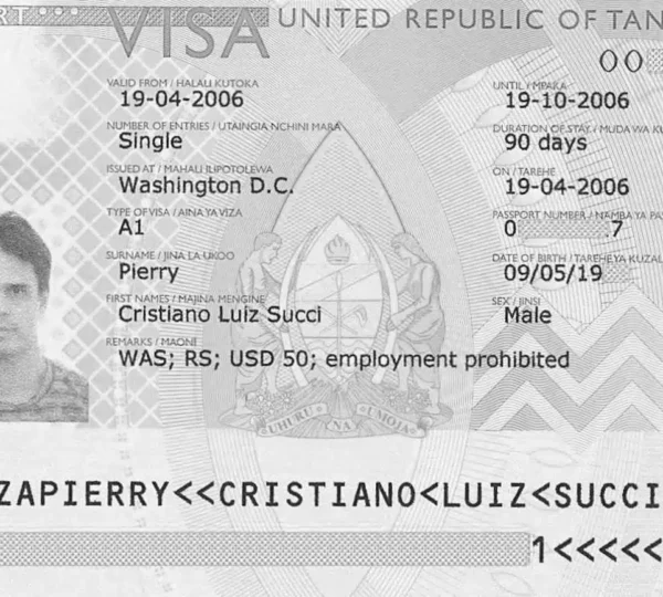 Visa to Tanzania